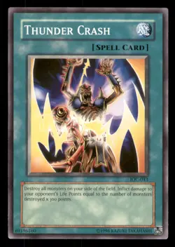 Yugioh Thunder Crash Invasion of Chaos #IOC-043 LP - Image 1