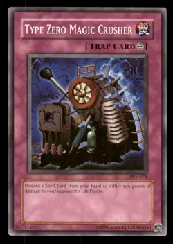 Yugioh Type Zero Magic Crusher Pharaoh's Servant #PSV-074 LP - Image 1
