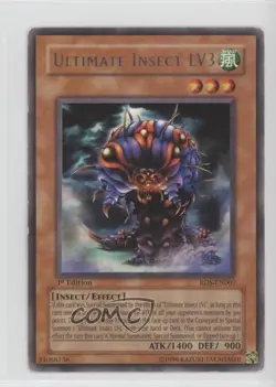Ultimate Insect LV3 1st Ed. YuGiOh Rise of Destiny #RDS-EN007 2004 READ - Image 1