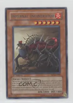 Infernal Incinerator 1st Ed. YuGiOh Chazz Princeton Duelist Pack #DP2-EN009 2006 - Image 1