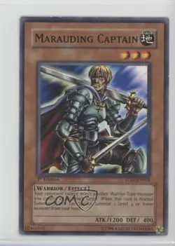 Marauding Captain 1st Ed. YuGiOh 5D's Starter Deck #5DS1-EN018 2008 READ - Image 1