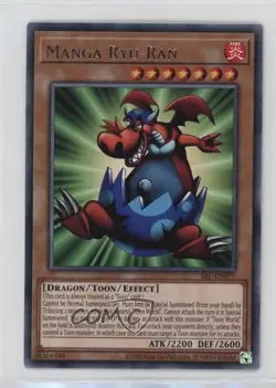 Manga Ryu-Ran English Worldwide YuGiOh Spell Ruler #SRL-EN071 2002 - Image 1