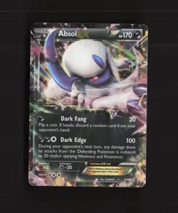 Absol EX XY62 XY Black Star Promo Holo Pokemon Card MP - Image 1