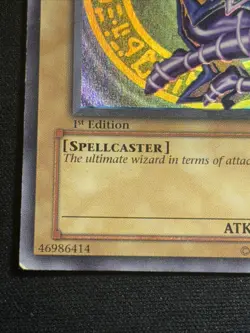 Dark Magician 1st Edition SDY-006 Ultra Rare Vintage Yu-Gi-Oh Card Played MP - Image 5