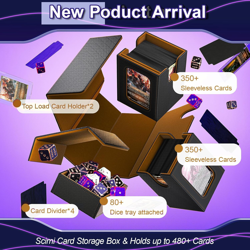 Twin Commander Deck Box (Showcase) with Dice Tray, 4 Dividers and 2 Topload Card - Image 2
