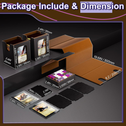 Twin Commander Deck Box (Showcase) with Dice Tray, 4 Dividers and 2 Topload Card - Image 4