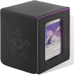 Card Deck Box for MTG Commander Deck, Fits 100+ Cards, Magnetic Card Box Organiz - Image 1