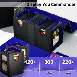 Twin Commander Deck Box (Showcase) with Dice Tray, 2 Dividers and 2 Topload Card - Image 2