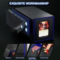 Twin Commander Deck Box (Showcase) with Dice Tray, 2 Dividers and 2 Topload Card - Image 4