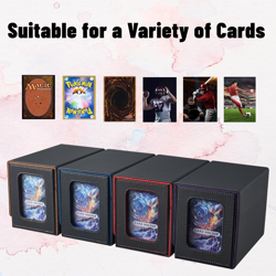 Card Storage Box with Dice Tray, Prime Card Display Commander Deck Box Magic the - Image 5