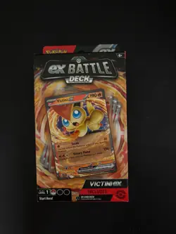 Pokemon Cards - EX Battle Decks - VICTINI EX (60-Card Deck, Deck Box, Coin+) - Image 1