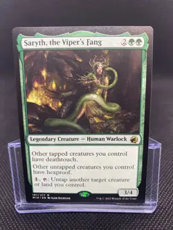 MTG Saryth, the Viper's Fang - Innistrad: Midnight Hunt NM/Reg English - Image 1