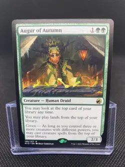 MTG Augur of Autumn - Midnight Hunt NM/Reg English - Image 1