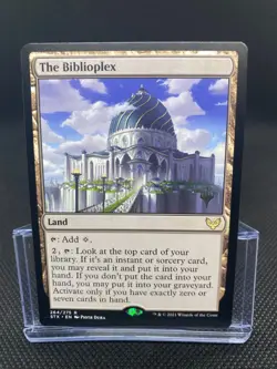 MTG The Biblioplex - Strixhaven Silver Stamped NM/Reg English - Image 1