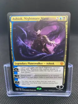 MTG Ashiok, Nightmare, Muse - Theros: Beyond Death NM/Reg English - Image 1