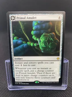 MTG Primal Amulet - Ixalan NM/Reg English - Image 1