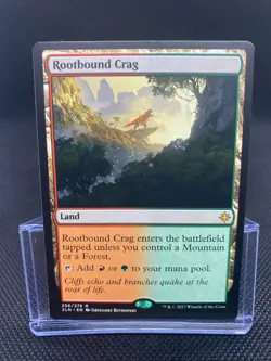 MTG Rootbound Crag - Ixalan NM/Reg English - Image 1