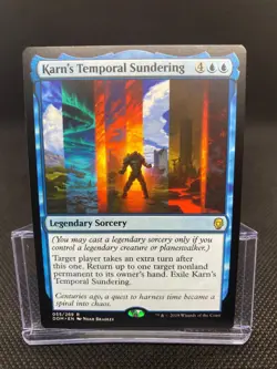 MTG Karn's Temporal Sundering - Dominaria NM/Reg English - Image 1
