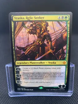 MTG Vraska, Relic Seeker - Ixalan NM/Reg English - Image 1