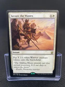 MTG Secure the Wastes - Dragons of Tarkir NM/Reg English - Image 1