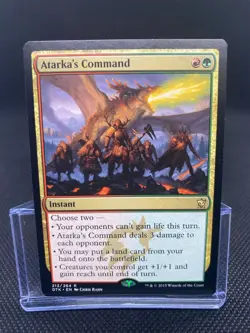 MTG Atarka's Command - Dragons of Tarkir NM/Reg English - Image 1