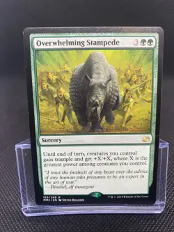 MTG Overwhelming Stampede - Modern Masters 2015 NM/Reg English - Image 1