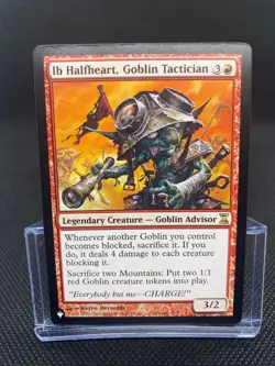 MTG Ib Halfheart, Goblin Tactician - The List Reprints NM/Reg English - Image 1