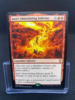 MTG Jaya's Immolating Inferno - Dominaria NM/Reg English - Image 1