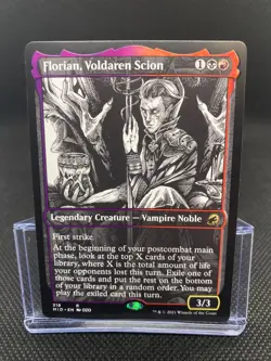 MTG Florian, Voldaren Scion (Showcase) - Innistrad Midnight Hunt NM/Reg English - Image 1