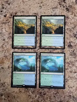 MTG - 4 x Hinterland Harbor - Playset Innistrad Played Dominaria NM - Image 1