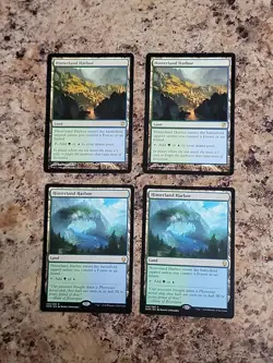 MTG - 4 x Hinterland Harbor - Playset Innistrad Played Dominaria NM - Image 2