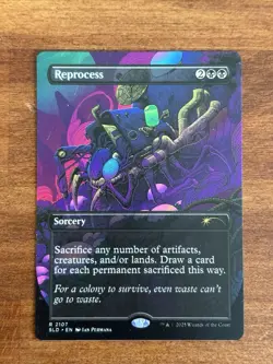 Reprocess - Secret Lair Drop Series #2107 (NON FOIL) - MTG NM Unplayed - Image 1