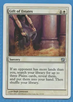 MTG: 9th Edition: Gift of Estates - Image 1