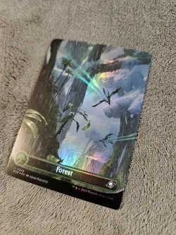REGULAR FOIL Edge of Eternities EoE Forest, Full Art Land, MTG Full Art, 371 - Image 2