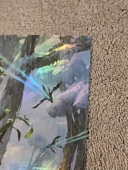 REGULAR FOIL Edge of Eternities EoE Forest, Full Art Land, MTG Full Art, 371 - Image 5
