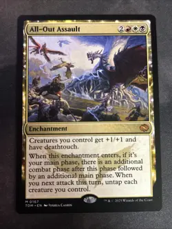 All-Out Assault NM Tarkir: Dragonstorm Regular MTG - Image 1