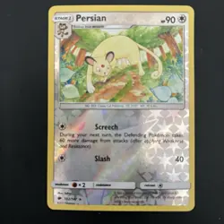Persian 102/147 - Burning Shadows - Reverse Holo - LP Pokemon TCG - Image 1