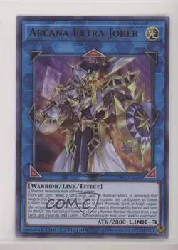 Arcana Extra Joker Limited Edition YuGiOh Mega-Tins Jaden Yuki #CT15-EN006 - Image 1