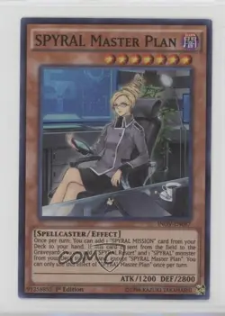 SPYRAL Master Plan (SR) 1st Ed. YuGiOh Invasion: Vengeance #INOV-EN087 - Image 1