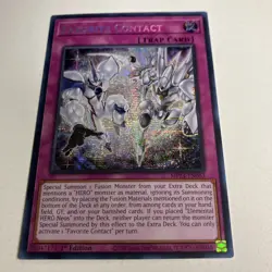 Favorite Contact MP24-EN063 Prismatic Secret Rare Card NM Condition - Image 1