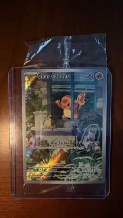 Pokemon TCG Charmander 044 Obsidian Flames Promo Card Sealed, Near Mint - Image 1
