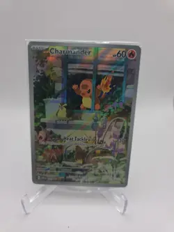 Pokemon TCG Charmander 044 Obsidian Flames Promo Card Sealed, Near Mint - Image 1