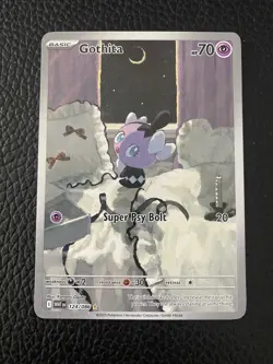 Gothita 124/086 Illustration Rare Sv: White Flare Pokemon Card NM Pack Fresh 🔥 - Image 1