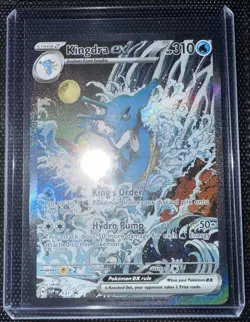 Kingdra EX SVP 131 Shrouded Fable Black Star Promo Pokemon TCG Card NM - Image 1