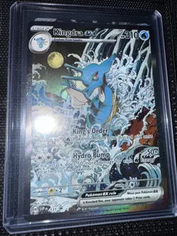 Kingdra EX SVP 131 Shrouded Fable Black Star Promo Pokemon TCG Card NM - Image 3