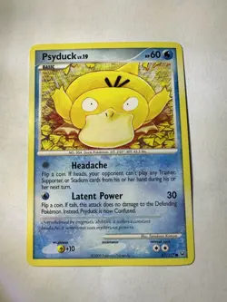 Psyduck 87/127 Common Platinum Pokemon Card LP - Image 1