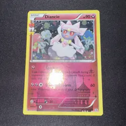 Diancie RC22/RC32 Radiant Collection Reverse Holo Pokemon Card NM - Image 2