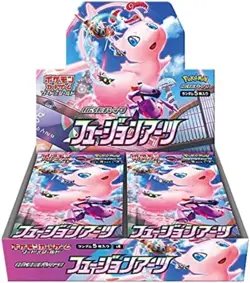 Pokemon Card Sword & Shield Booster Box Fusion Arts (BOX) F/S w/Tracking# Japan - Image 1