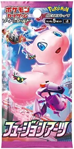 Pokemon Card Sword & Shield Booster Box Fusion Arts (BOX) F/S w/Tracking# Japan - Image 2
