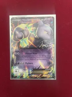 Pokemon TCG Mewtwo EX XY 183 Back Star Promo Card - Image 1